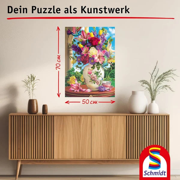 Schmidt Spiele - 1000 Piece Puzzle - Flower Bouquet