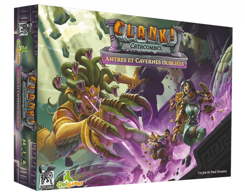 Origames - CLANK! - CATACOMBES - EXT. ANTRES ET CAVERNES OUBLIÉES Games & Toys