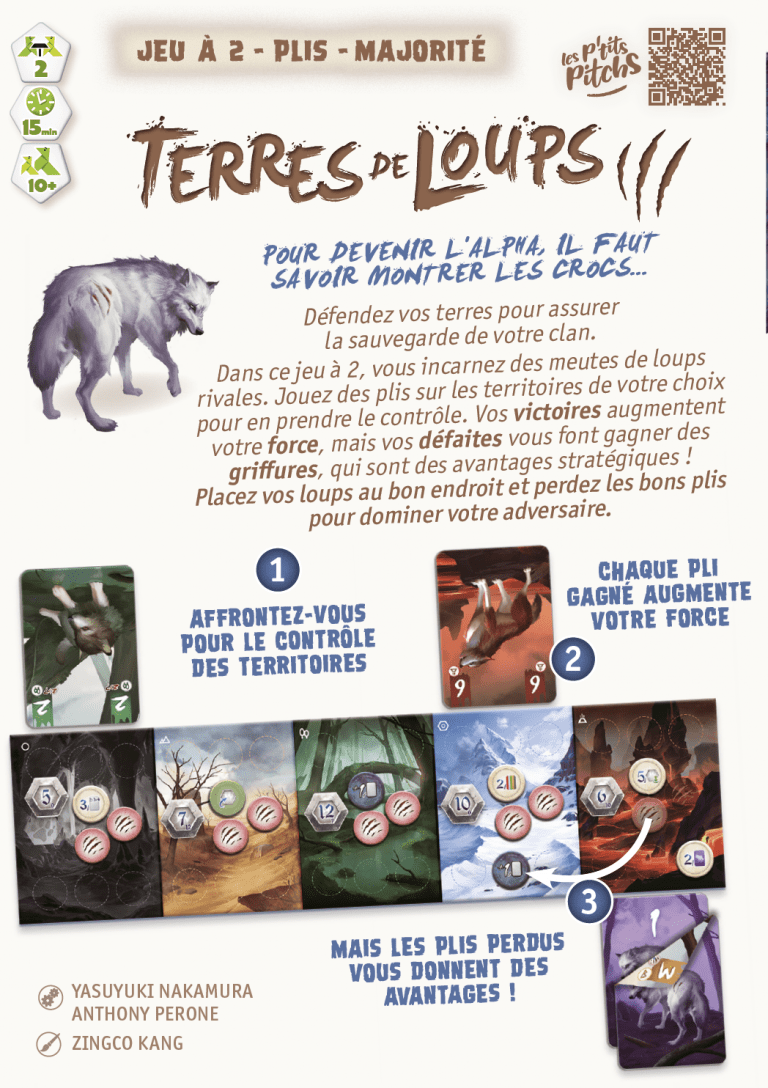Origames - TERRES DE LOUPS Games & Toys