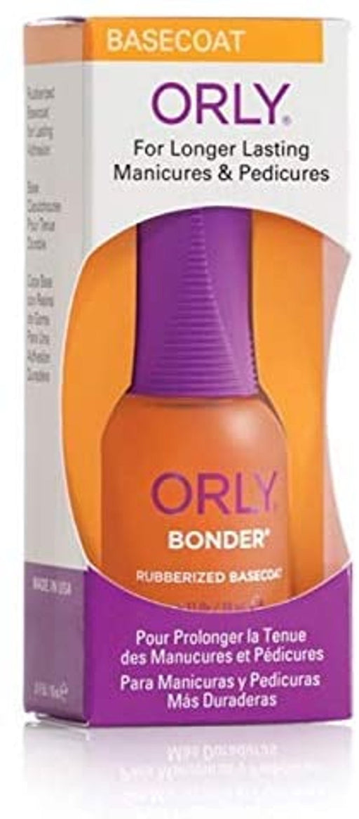 ORLY - Bonder Basecoat Nail Treatment For Stronger, Longer - Lasting Manicures Beauty & Personal Care 0.3 oz/9 ml