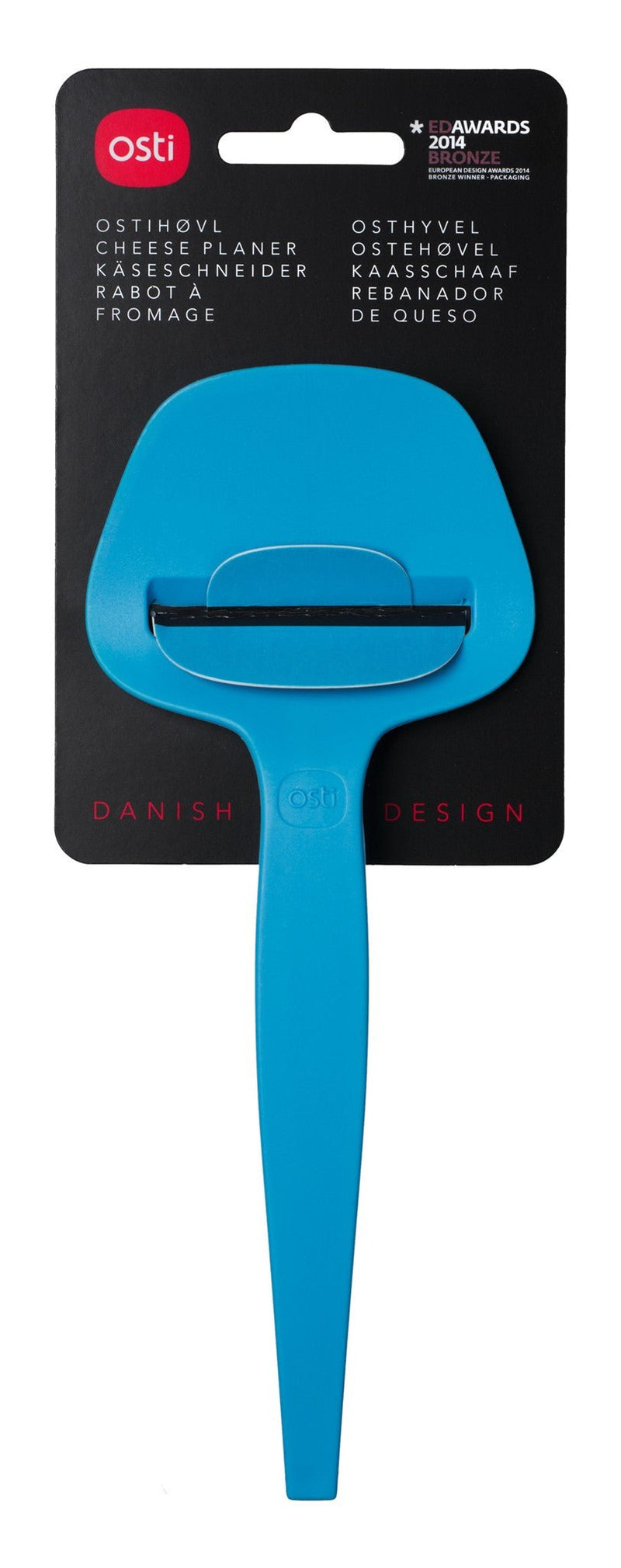 Osti - CHEESE PLANE for Serving and Slicing — Kitchen Utensil and Cheese Tool Home & Kitchen Blue