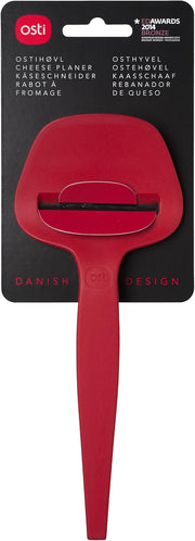 Osti - CHEESE PLANE for Serving and Slicing — Kitchen Utensil and Cheese Tool Home & Kitchen Red