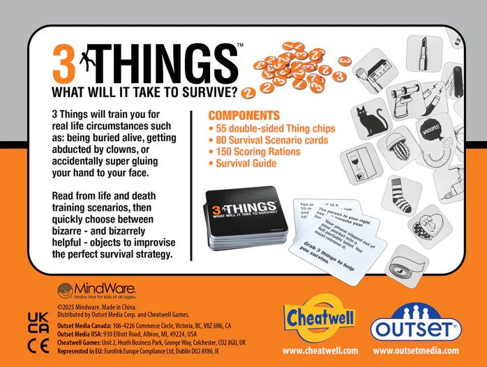 Outset Media - 3 Things Toys & Games