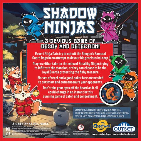 Outset Media - (BN) Shadow Ninjas Games & Toys