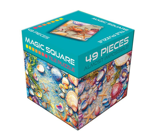 Outset Media - Magic Square Puzzle: Tidal Pool (49pc) Toys & Games
