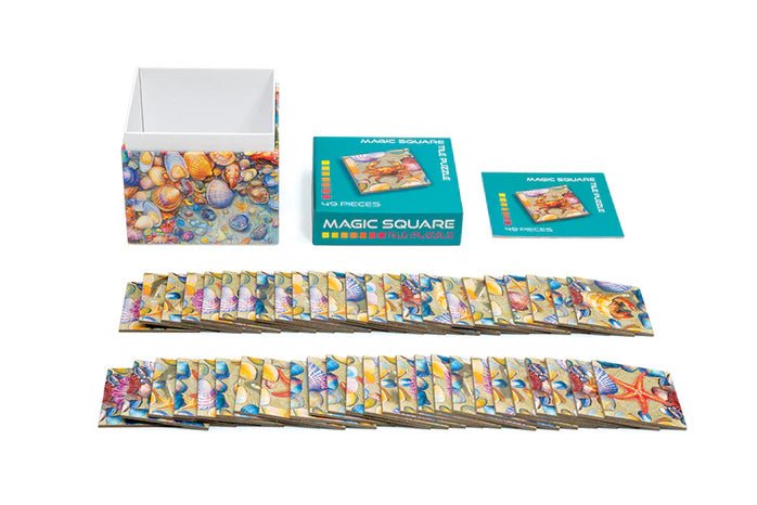 Outset Media - Magic Square Puzzle: Tidal Pool (49pc) Toys & Games