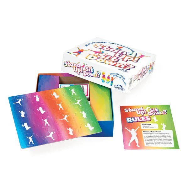 Outset Media - Stand Up! Sit Down? Toys & Games