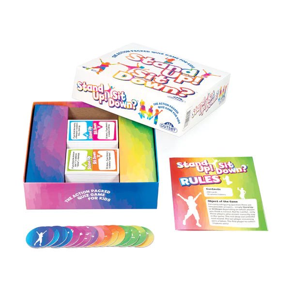 Outset Media - Stand Up! Sit Down? Toys & Games