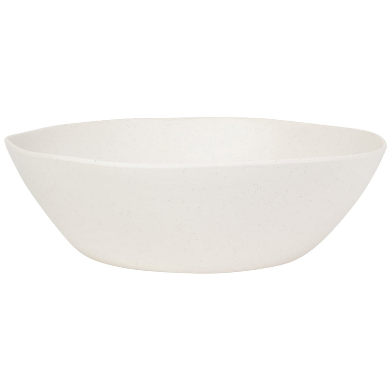 Now Designs - Fresco Melamine Serving Bowl - Vanilla Bowl
