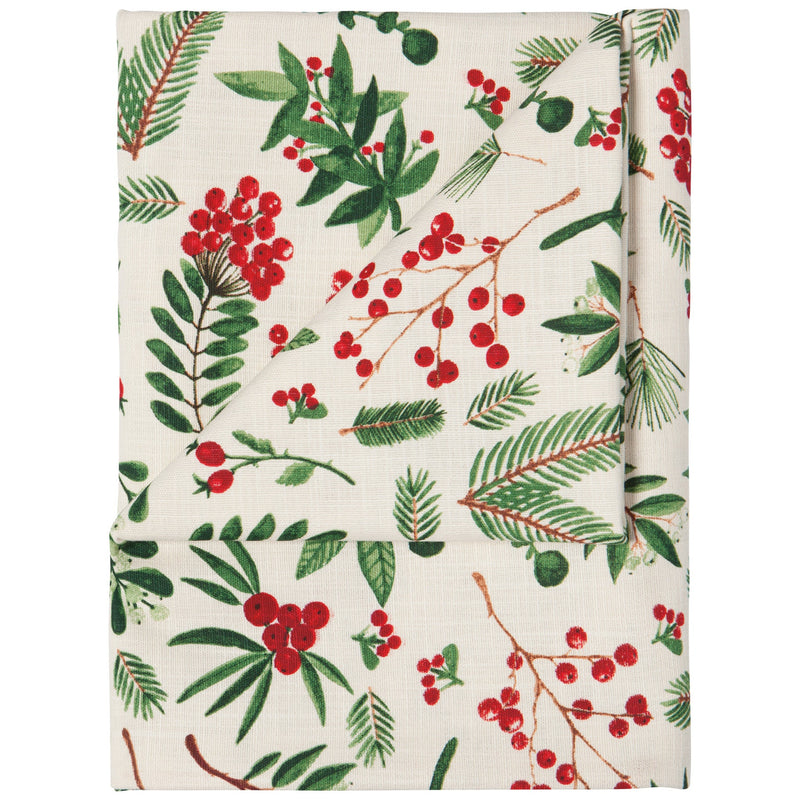 Now Designs - Winterberry Christmas Tablecloth 60 x 120 inch