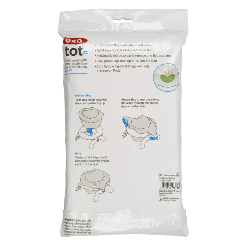 Oxo - GO POTTY REPLACEMENT BAGS - 30pcs Mother & Baby