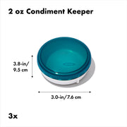 OXO - PREP & GO Condiment Keepers - set of 3 Home & Kitchen