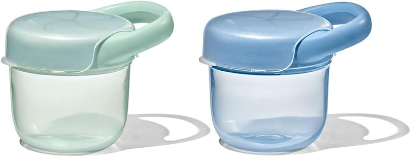Oxo - SNACK CUP WITH LID - 2pcs - OPAL & DUSK Mother & Baby