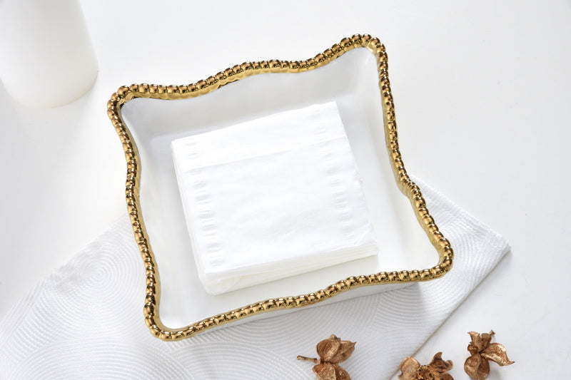 Pampa Bay - Golden Salerno Luncheon Napkin Holder Home & Kitchen
