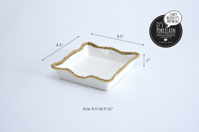 Pampa Bay - Golden Salerno Luncheon Napkin Holder Home & Kitchen
