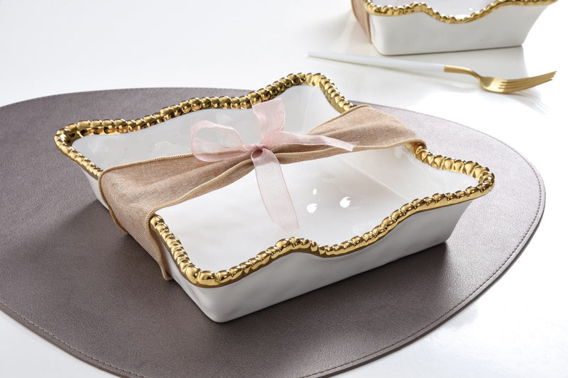 Pampa Bay - Golden Salerno Luncheon Napkin Holder Home & Kitchen