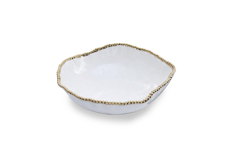 Pampa Bay - Golden Salerno Oversized Serving Bowl - Limolin 