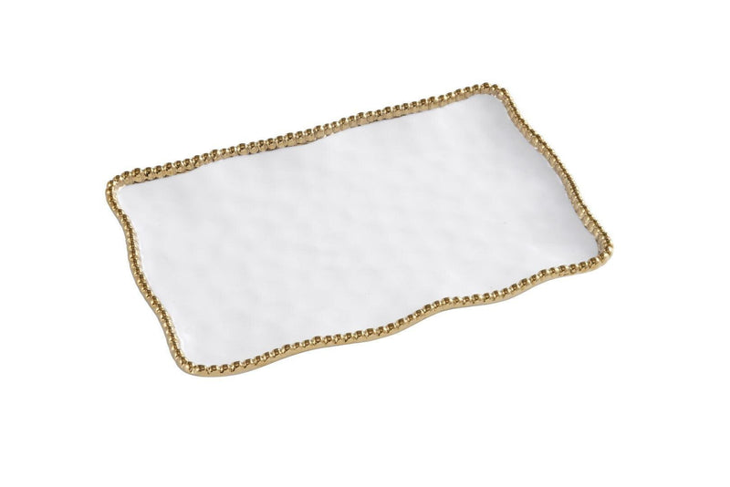 Pampa Bay - Golden Salerno Rectangular Platter - Medium - Limolin 