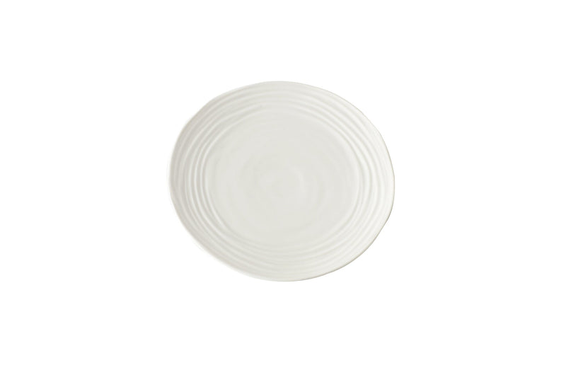 Pampa Bay - Le Blanc Round Salad Plate Home & Kitchen