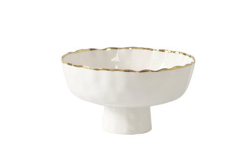Pampa Bay - Portofino Medium Footed Bowl Home & Kitchen