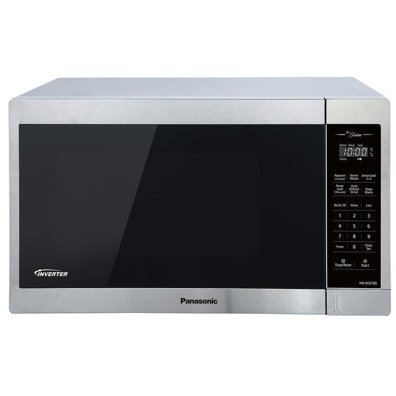 Panasonic NN-SC678S Genius Microwave, 1.3 cu. ft. — Refurbished