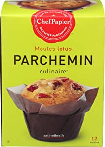 Paperchef - PaperChef Culinary Parchment 12 Lotus Cups Home & Kitchen