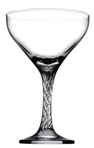 Pasabahce - RETRO Twist Coupe 9oz/280ml Home & Kitchen