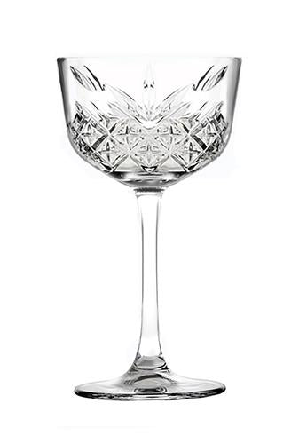 Pasabahce Timeless Nick & Nora 160 mL cocktail glass, sold as a set of 24