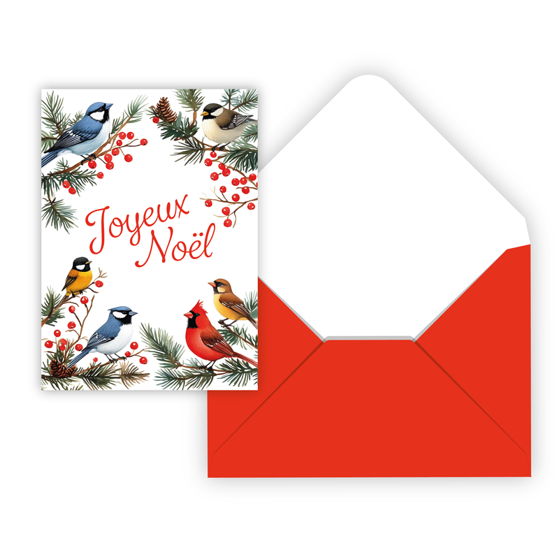 PBI - HOLIDAY - Harmonie Hivernale Greeting Cards (Set of 8)