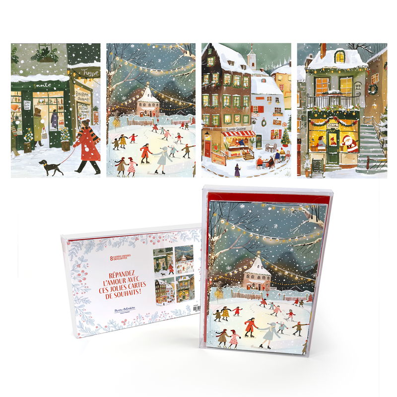 PBI - SIGNATURE - Noël en Ville Holiday Cards (Set of 8)
