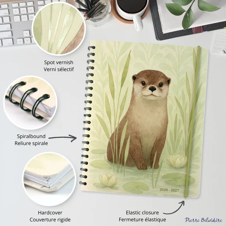 PBI - ACADEMIC AGENDA 2026 - 2027 - LARGE 1W/2P - OTTER Office Supplies