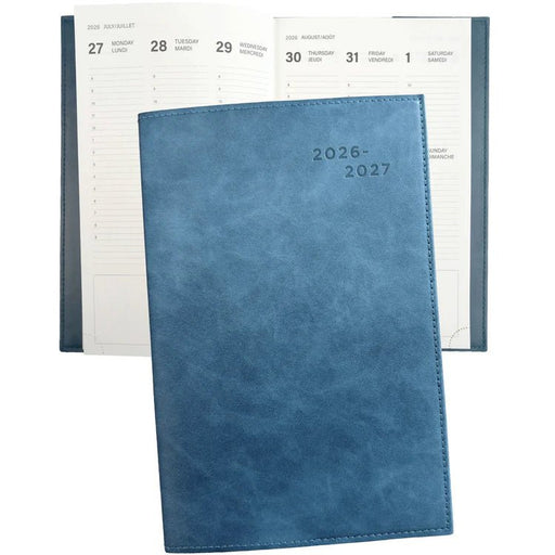 PBI - ACADEMIC AGENDA 2026 - 2027 - LARGE 1W/2P - PROGRAMMA - BLUE Office Supplies
