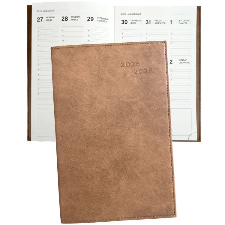 PBI - ACADEMIC AGENDA 2026 - 2027 - LARGE 1W/2P - PROGRAMMA - BROWN