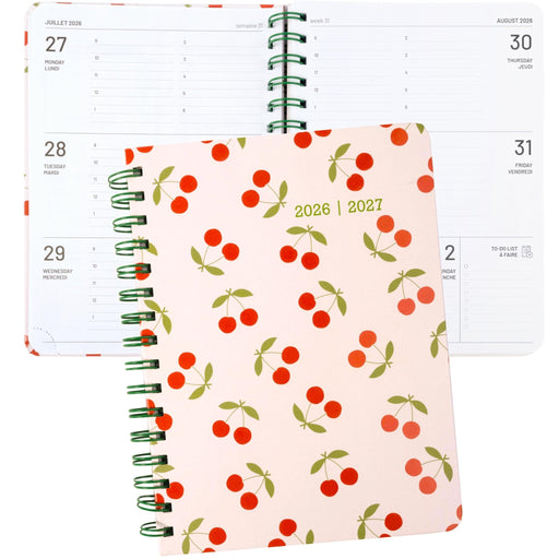 PBI - ACADEMIC AGENDA 2026 - 2027 - MEDIUM 1W/2P - CHERRY ON A STEM Office Supplies