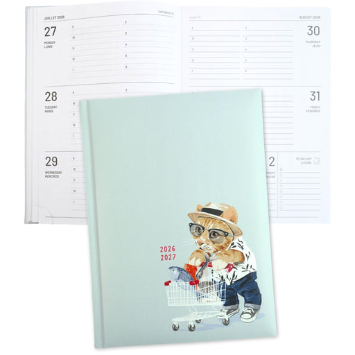 PBI - ACADEMIC AGENDA 2026 - 2027 - MEDIUM 1W/2P - CHIC CAT Office Supplies