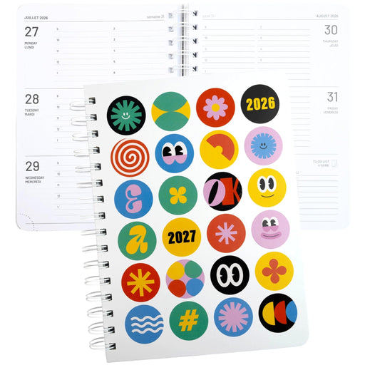 PBI - ACADEMIC AGENDA 2026 - 2027 - MEDIUM 1W/2P - COSMO POP Office Supplies