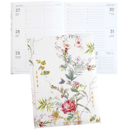 PBI - ACADEMIC AGENDA 2026 - 2027 - MEDIUM 1W/2P - SECRET GARDEN Office Supplies
