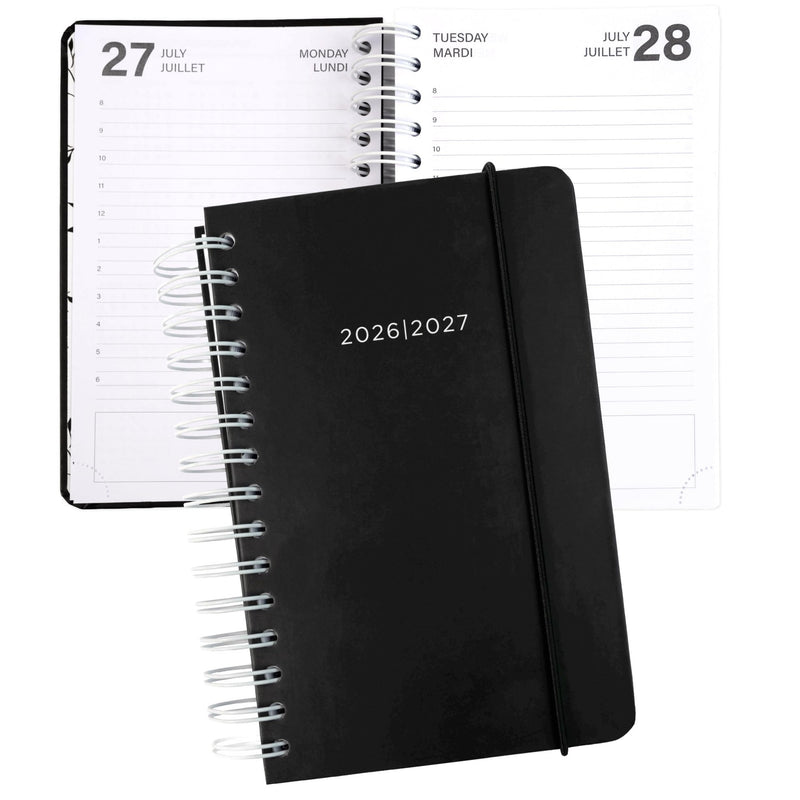 PBI - ACADEMIC AGENDA 2026 - 2027 - SMALL 1D/1P - BLACK Office Supplies