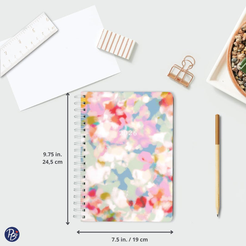 PBI - ANNUAL AGENDA 2026 - ABSTRACT FLOWERS Games & Toys