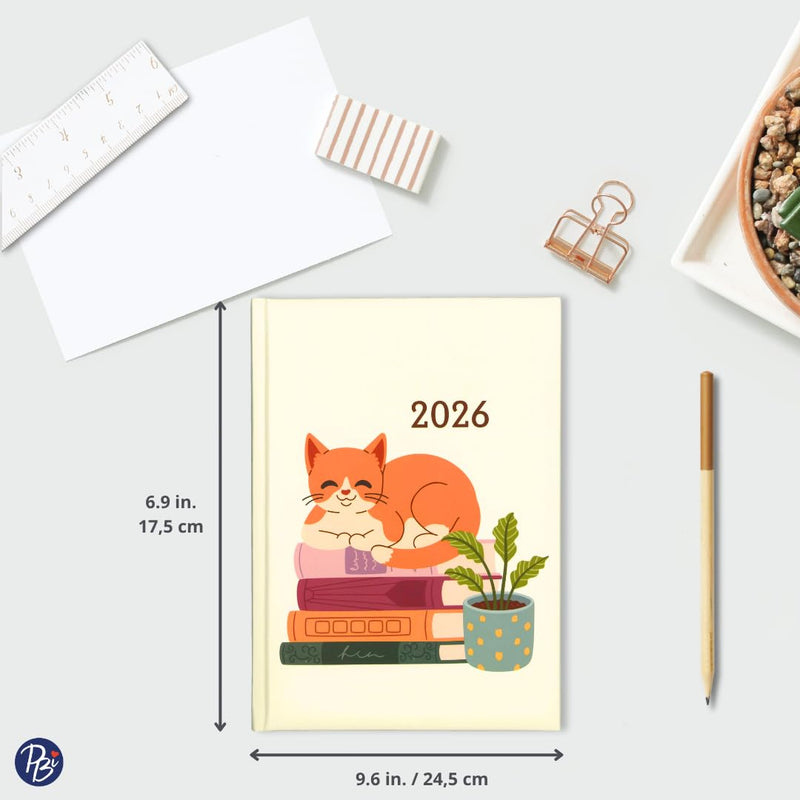 PBI - ANNUAL AGENDA 2026 - CATS AND BOOKS Games & Toys