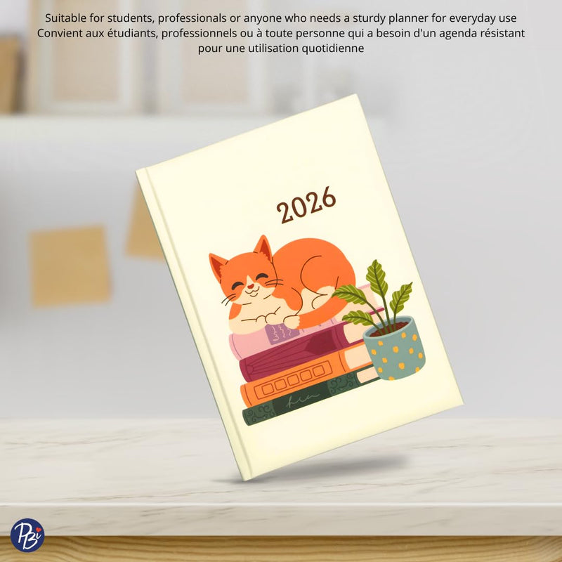 PBI - ANNUAL AGENDA 2026 - CATS AND BOOKS Games & Toys