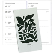PBI - ANNUAL AGENDA 2026 MINI - BLACK FLOWERS Games & Toys