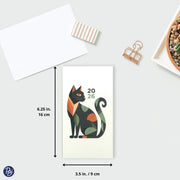 PBI - ANNUAL AGENDA 2026 MINI - GEOMETRIC CAT Games & Toys