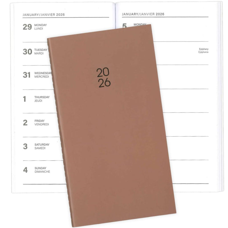 PBI - ANNUAL AGENDA 2026 MINI - MOCHA MOUSSE Games & Toys