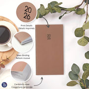 PBI - ANNUAL AGENDA 2026 MINI - MOCHA MOUSSE Games & Toys