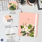 PBI - ANNUAL AGENDA 2026 OMNICO - WHITE FLOWERS Games & Toys