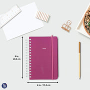 PBI - ANNUAL AGENDA 2026 - SMALL 1D/1P - FUCHSIA Games & Toys