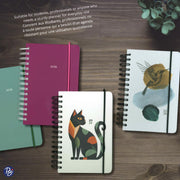 PBI - ANNUAL AGENDA 2026 - SMALL 1D/1P - GEOMETRIC CAT Games & Toys