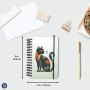 PBI - ANNUAL AGENDA 2026 - SMALL 1D/1P - GEOMETRIC CAT Games & Toys