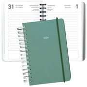 PBI - ANNUAL AGENDA 2026 - SMALL 1D/1P - GREEN SAGE Games & Toys